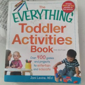 英文原版 The Everything Toddler Activities Book 孩子的百宝箱 幼儿活动书 英文版 进口英语原版书籍