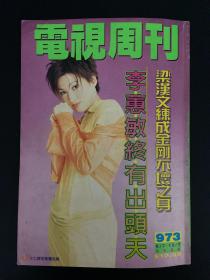 电视周刊973李蕙敏刘德华梁咏琪汤宝如范晓萱黎明郭富城张学友钟汉良蔡少芬伍咏薇钱嘉乐何超仪张锦程陈妙瑛