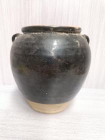 金元时期双系黑釉罐