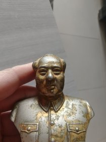老银器主席像