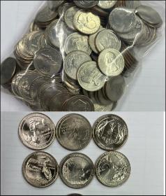 全新25美分硬币 单枚价格