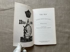 Ubu Roi (Dover Thrift Editions: Plays) 愚比王 【阿尔弗雷德·雅里戏剧名作，英文译本】留意厚度