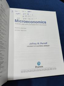 Microeconomics: Theory and Applications with Calculus 英文原版 微观经济学：微积分理论与应用 杰弗里·M·佩罗夫（Jeffrey，M.，Perloff） 中级微观经济学