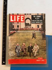 美国发货 1955年8月1日生活周刊Life 赫鲁晓夫