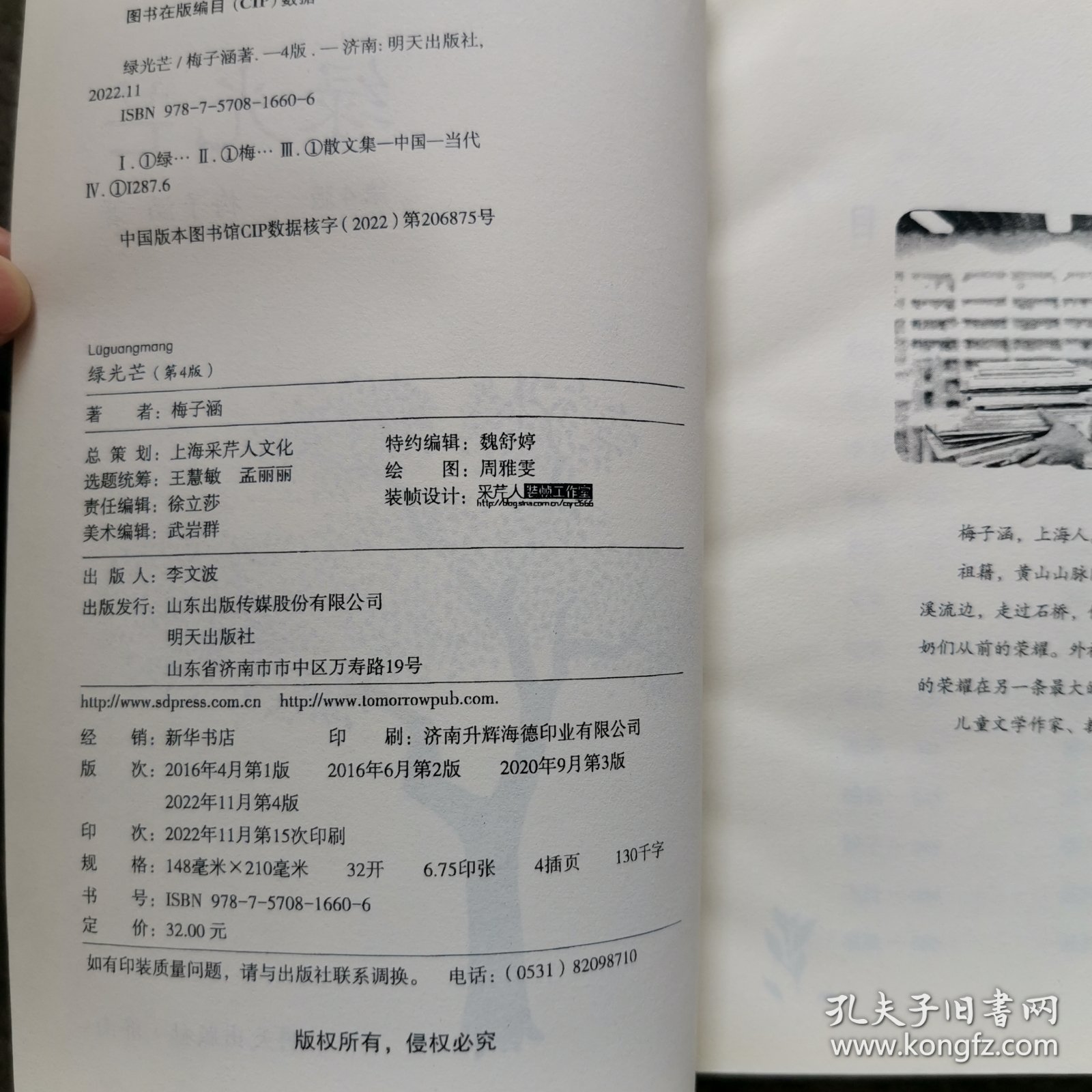 绿光芒（2023年寒假百班千人 五年级推荐阅读书目）