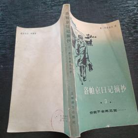 洛帕京日记摘抄3 你我不会再见面
