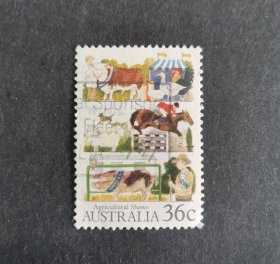 【外国邮票】澳大利亚 农业展示（包邮）