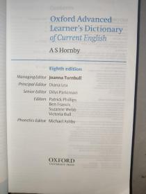 Oxford Advanced Learner's Dictionary