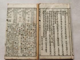 诗韵集成一函4册.民国32年古籍存真.共约143个筒子页.函套破损.约17.4x10.2cm.