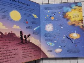 An Usborne Flap Book See inside The Universe 英文原版书 英文绘本 翻翻书