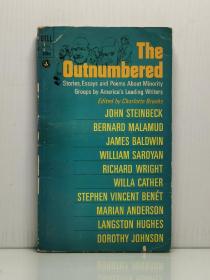 《美国短篇、散文、诗歌精选集：14部》 The Outnumbered：Stories, Essays and Poems About Minority Groups by America's Leading Writers [ Dell 1967年版 ] （美国文学）英文原版书