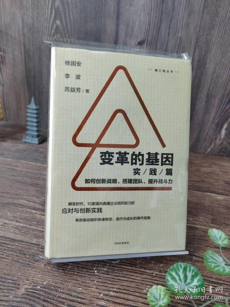 变革的基因：如何创新战略、搭建团队、提升战斗力（实践篇）