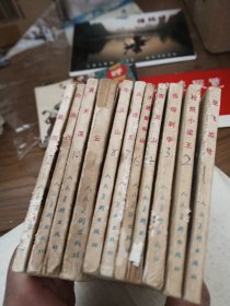 说岳全传连环画：1-4.6-12（11本合售）