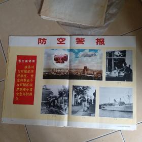 人民防空教育挂图    八