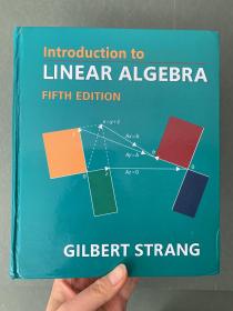 现货 Introduction to Linear Algebra 5e 英文原版 线性代数 稀缺彩版