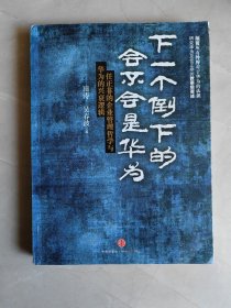 下一个倒下的会不会是华为：任正非的企业管理哲学与华为的兴衰逻辑