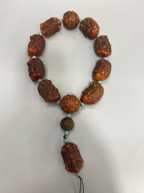 仿蜜蜡手持 尺寸如图