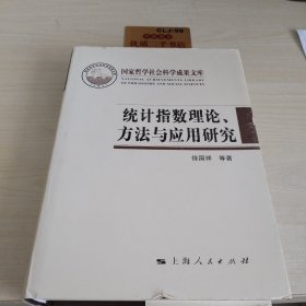 统计指数理论、方法与应用研究