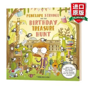 英文原版 Penelope Strudel: And the Birthday Treasure Trail  生日宝藏之路 英文版 进口英语原版书籍