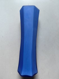 老琉璃蓝色插花瓶（请买家认可品相再买售后不退）（尺寸以图片尺寸为准）七八十年代岀口创汇商品