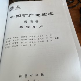 中国矿产地质志·云南卷·（无封面）