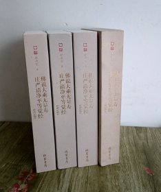 佛说大乘无量寿庄严清净平等觉经（全四册）净空法师著