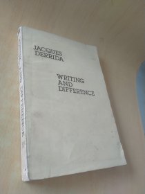 Jacques derrida Writing and difference 德里达写作与差异