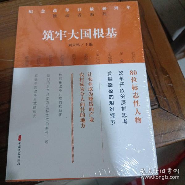 筑牢大国根基/纪念改革开放40周年推动者系列