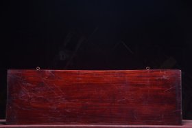 【祥光满室】清~名家(姜淑斋)款老楠木字匾 尺寸:宽109厘米 高35厘米