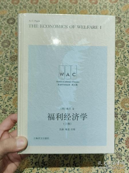 福利经济学（上、下卷） The Economics of Welfare（导读注释版）