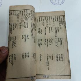 民国《补图本草备要》八卷合订一册全  后附汤头歌诀