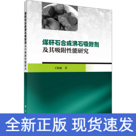 煤矸石合成沸石吸附劑及其吸附性能研究