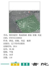 构成基础唐泓纽敏刘孟辽宁美术出9787531458043