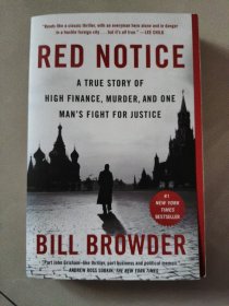 Red Notice：A True Story of High Finance, Murder, and One Man's Fight for Justice