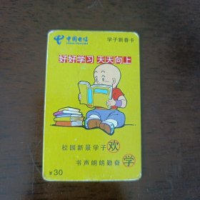 中国电信学子新春卡