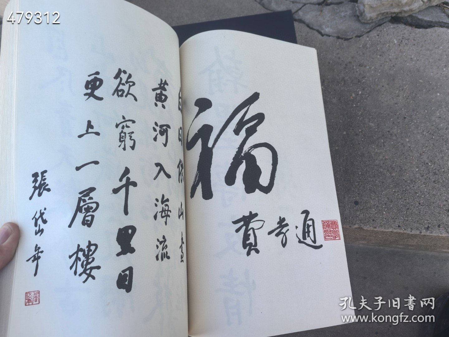 点击查看原图 中国当代名家书法作品集。