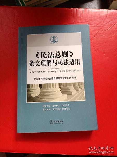 《民法总则》条文理解与司法适用