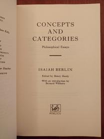 Concepts And Categories: Philosophical Essays （进口原版，现货，实拍书影）