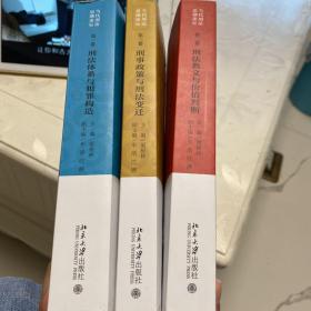 当代刑法思潮论坛三卷：刑法体系与犯罪构造、刑事政策与刑法变迁、刑法教义与价值判断