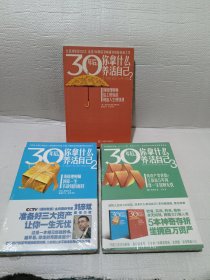 30年后，你拿什么养活自己？：上班族的财富人生规划课1-3本合售，第一本没有封皮，剩下两本都有封皮