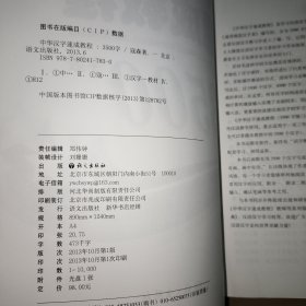 中华汉字速成教程
