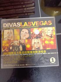 VCD2002国际五大歌后拉斯维加斯演唱会(双碟未开封)