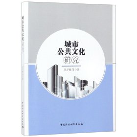 城市公共文化研究