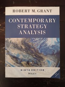 Contemporary Strategy Analysis （目录见图）