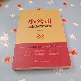 小公司股权合伙全案