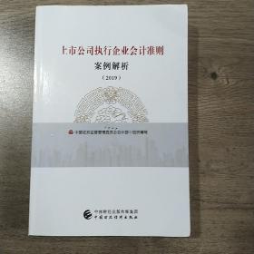 上市公司执行企业会计准则案例解析（2019）