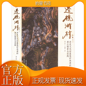 透视浙村 历史文化村落保护利用的浙江探索与实践