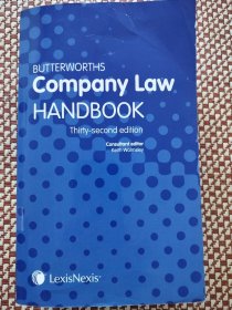 BUTTERWORTHS Company Law2018 HANDBOOK如需要看图以图为主