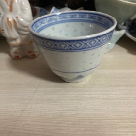 创汇期日本回流景德镇老瓷厂玲珑杯