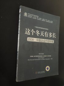 这个冬天有多长:2009·中国企业外部环境